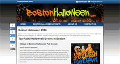 Desktop Screenshot of bostonhalloween.com